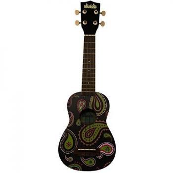 Ukulele Soprano Makala MK‑SBPAISLEY Legno Nera Paisley