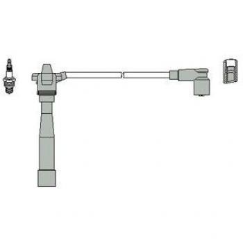 HITACHI 134332 Câbles d'allumage pour Punto et Y