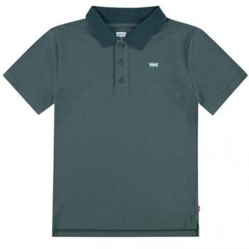 Levi's Children's Polo Shirt in Green with Back Neck Tape