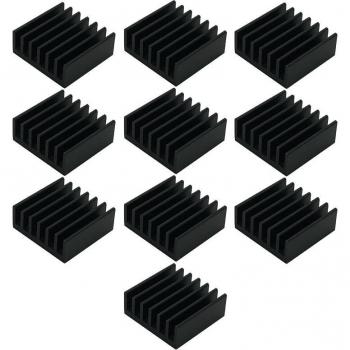 Kit de Enfriamiento Raspberry Pi (Aluminio y Cobre) – 10 unidades