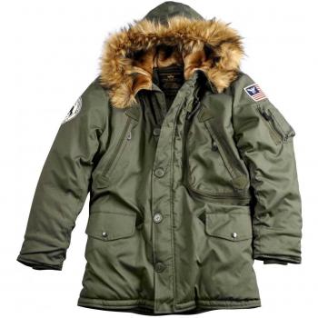 Chaqueta Alpha Industries Verde Oscuro