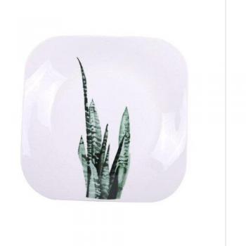 8 Inch Groene Planten Porselein Schotel