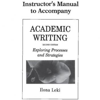 Academic Writing: Exploring Processes and Strategies