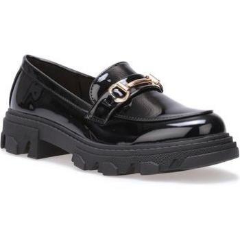 Mocassins Noir à Semelle Crantée