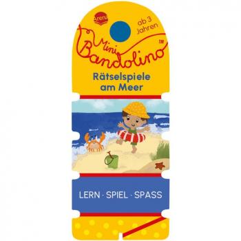 Mini Bandolino. Rätselspiele am Meer: Lernspiel mit Lösungskontrolle für Kinder ab 3 Jahren
