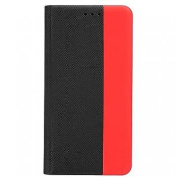 Prio iPhone 13 Pro‑Cover „Schwarz-Rot“ (Book Case)
