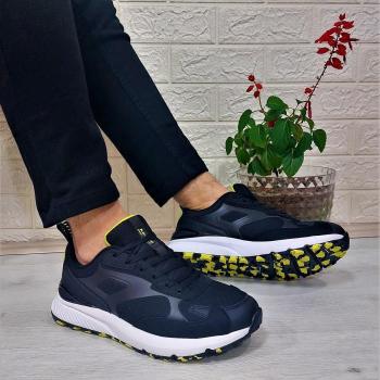 Kinetix Bret Non-Skid Men’s Performance Shoes, Size 41, Color: Black/Yellow