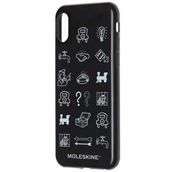 Moleskine Klassische iPhone X/XS Hülle – Schutz + Monopoly‑Notizjournal
