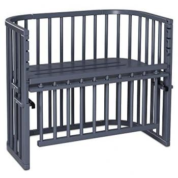 Maxi Comfort Plus Cuna de Colecho BabyBay, Gris Pizarra 51x89