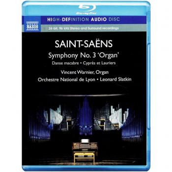 Saint-Saens: Symphony No. 3 'organ Symphony': Vincent Warnier (Audio-Only Blu-Ray)
