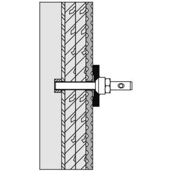 Hewi 801/805 Vis spéciale M10x60 (appui dorsal latéral)