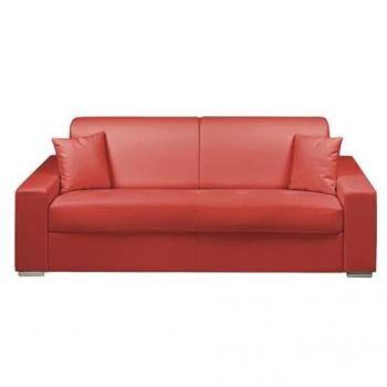 Canapé rouge 4 places convertible EMIR