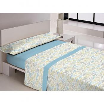 Set Lenzuola Libela Saona Ala Francese Blu