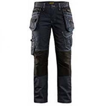 Pantaloni da lavoro X1900 Artisan Stretch 2D donna blu marino nero S FR(38) SE(C36)