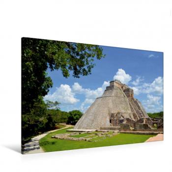 CALVENDO Premium Druck – Textil-Leinwand 120 x 80 cm, Querformat Yucatan