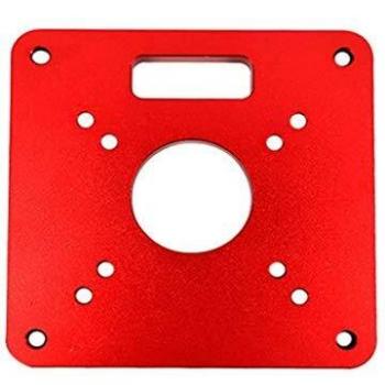 Plaque d'insertion en aluminium 120 x 120 x 8 mm pour RT0700C