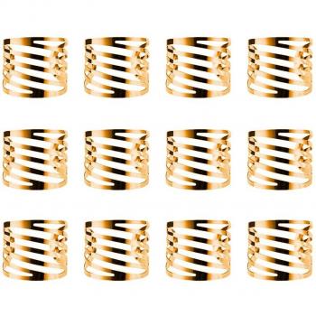 Set of 12 Convoluted Napkin Holders