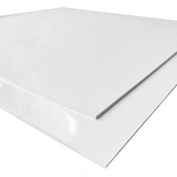 Panneau rigidifié PVC blanc 1,5 mm – 100 × 600 mm