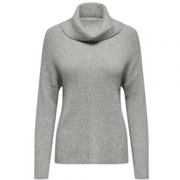 ONLY Rollkragenpullover KATIA Rollkragen in Grau
