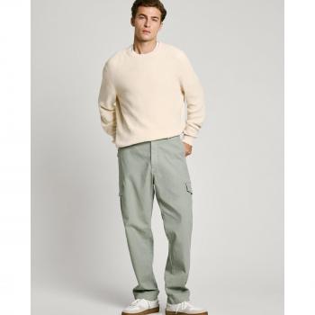 Pepe Jeans Pantaloni Cargo Invernali Verde Menta 30