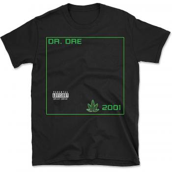 T-shirt Dr Dre 2001 Couverture Noir M