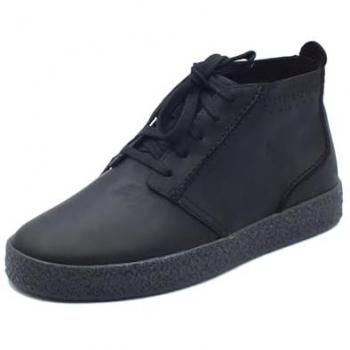 Clarks Herren Schnürschuhe Streethill Mid Schwarz 42 EU