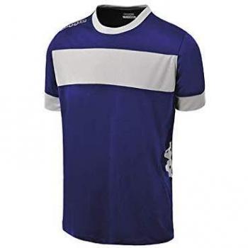Kappa Remilio SS, Camiseta de Juego Niños, Multicolor (Azul Marino / Blanco)