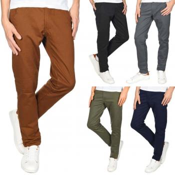 Pantaloni chino per ragazzi con cintura regolabile 104 blu