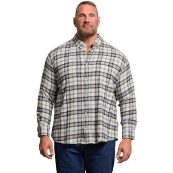 White Checked Shirt – Big & Tall (BadRhino)