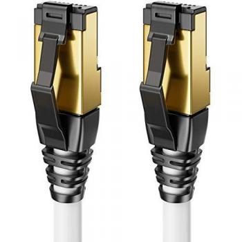 DeleyCON 15m CAT8.1 Patchkabel S/FTP LAN-Kabel RJ45