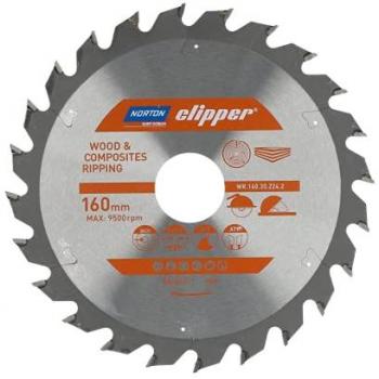 Lame de Flow 160 x 2.6/1.6x30 Z24 Norton Clipper