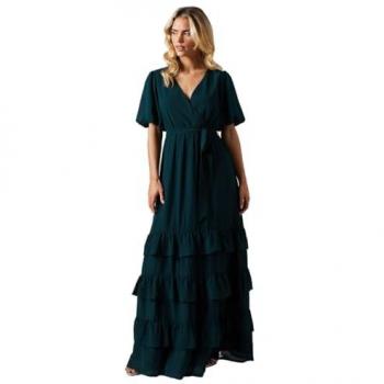 Oasis Women's Tiered Georgette Dress