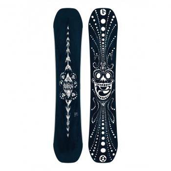 Snowboard Burton Free Thinker 2024 Estampado Creativo