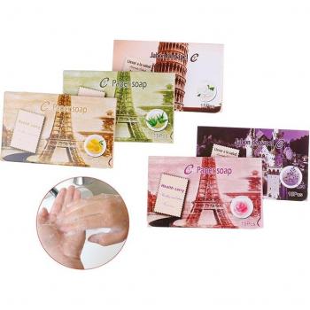 Travel Soap Paper Sheets