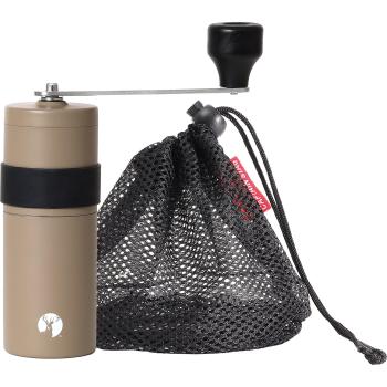 Japanese Precision Coffee Mill by CAPTAIN STAG – Khaki Case Included