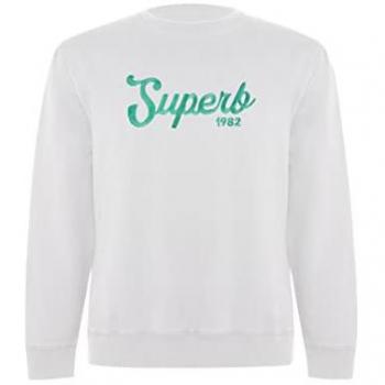 Men’s White Vintage X‑Small Sweatshirt