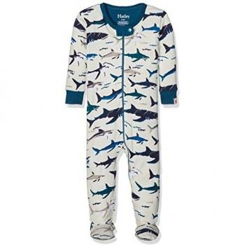 Hatley Sleepsuit de Algodón Orgánico, Marfil, 9 Meses