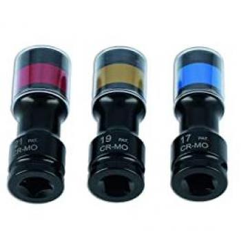 3-Piece Metric Alloy Wheel Torsion Socket Set
