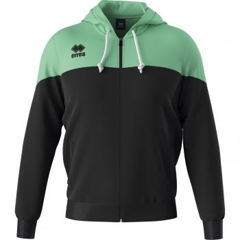 Errea Ben Kapuzenpullover – Damen XL in Schwarz