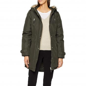 Vero Moda Parka 3/4 Mujer Gris Peat Talla 38