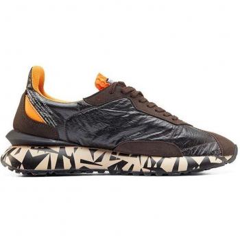 Duuo Sensei Trend Sneaker Schwarz/Braun/Orange 36