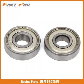 Front Hub Roller Bearings for Motorcycle CR CRF XR KX TTR YZ RM (Set of 2)