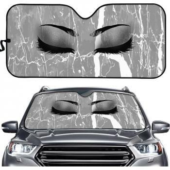 Protector Solar de Coche Ojos Femeninos