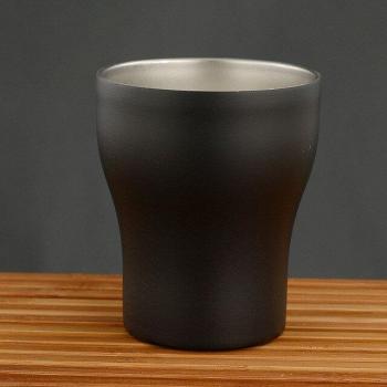 Tasse à café en acier inoxydable 250ml pour adultes et enfants