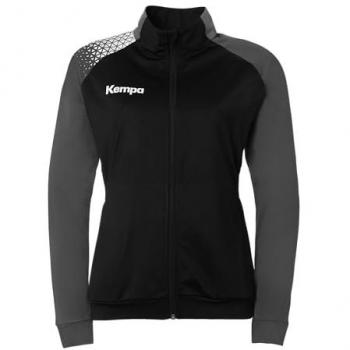 Women's 2XL Kempa Ambition 28 Poly Noir Sweat Top