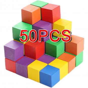 Wooden Cubes for Kids