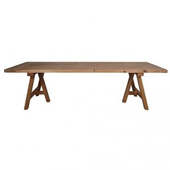 Mesa de Comedor Columbia 270cm Madera Marrón para Interiores