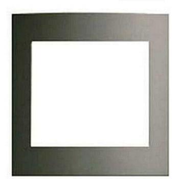 Cornice Sfera Classic bticino 1 modulo in Allmetal con finitura cromata