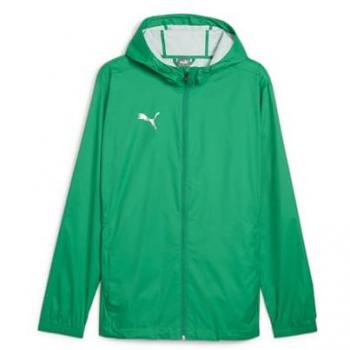 Puma Herren TeamFINAL Allweather Jacke – Grün, XXL