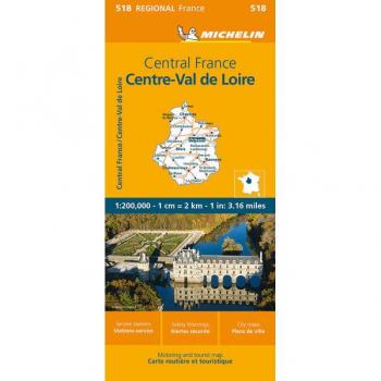 Michelin Zentralfrankreich: Straßen